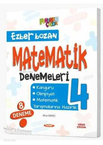 Kurmay Yayınları Fenomen Çocuk 4. Sınıf Ezber Bozan Matematik Denemeleri