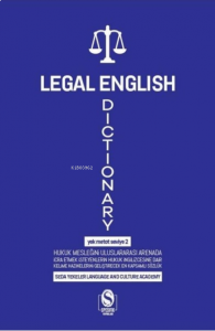Legal English Dictionary;Yek Metot Seviye 2
