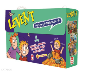 Levent Türkiyeyi Geziyorum - 4 (Set - 5 Kitap)