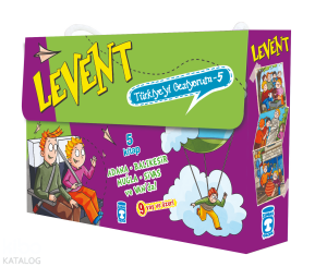 Levent Türkiye'yi Geziyorum - 5 Set; (5 Kitap)