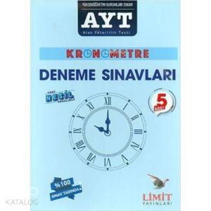 Limit Yayınları AYT Kronometre Deneme Sınavları 5 Adet Limit 