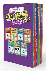 Marvin'in Sevimli Canavar Günlüğü Seti - 7 Kitap Takım - Kutulu