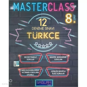 Masterclass Türkçe 12 Deneme Sınavı