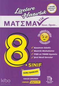 Matsev Yayınları 8. Sınıf LGS Matematik Soru Bankası Matsev 