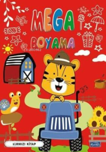 Mega Boyama-Kırmızı Kitap