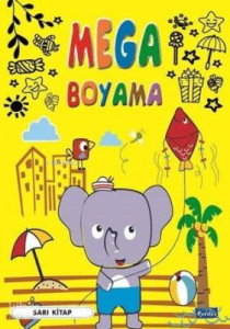 Mega Boyama-Sarı Kitap