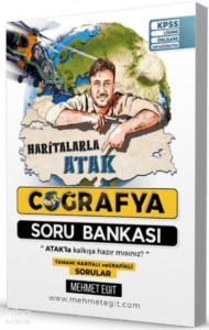 Mehmet Eğit / 2022 Kpss Haritalarla Atak Coğrafya Soru Bankası
