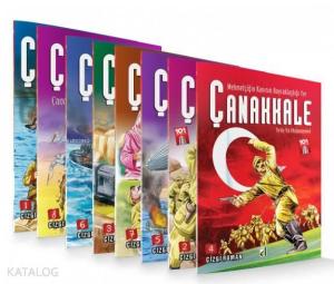 Mehmetçiğin Kanının Bayraklaştığı Yer Çanakkale (8 Kitap Takım)