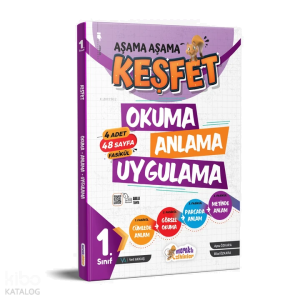 Meraklı Zihinler Yayınları 1. Sınıf Keşfet Okuma Anlama Uygulama Aşama Aşama Keşfet