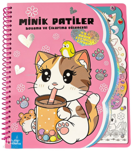 Minik Patiler Boyama ve Çıkartma Eğlencesi (Spiralli)