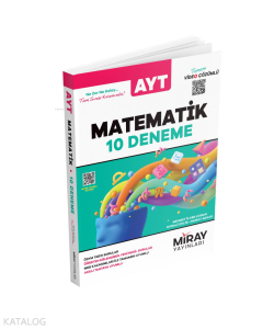 Miray Yayınları AYT Matematik 10 Deneme