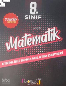 Mobese Yayınları 8. Sınıf Matematik Etkinlikli Konu Anlatım Defteri