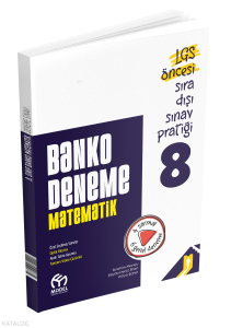 Model Eğitim 8. Sınıf Banko Deneme Matematik