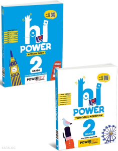 Model Eğitim Power ELT Publishing 2. Sınıf İngilizce Hi Power Seti