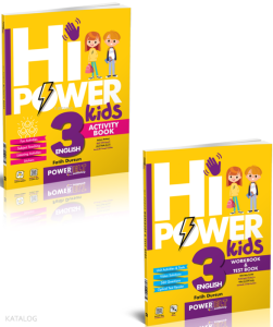 Model Eğitim Yayınları  3.Sınıf Hi! Power İngilizce Seti (2 Kitap)