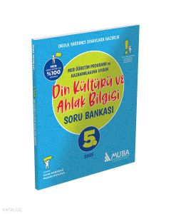 Muba Yayınları 5. Sınıf Din Kültürü Soru Bankası