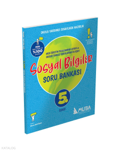 Muba Yayınları 5. Sınıf Sosyal Bilgiler Soru Bankası