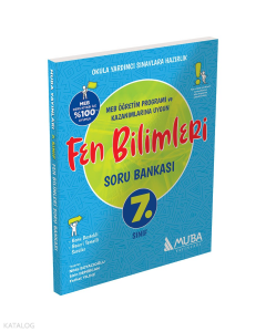 Muba Yayınları 7. Sınıf Fen Bilimleri Soru Bankası
