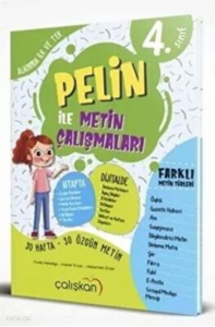 Mucit Yayınları 4. Sınıf Pelin ile Metin Çalışmaları