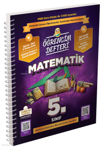 Murat Yayınları 5.Sınıf Matematik Öğrencim Defteri