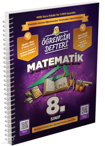 Murat Yayınları 8.Sınıf Matematik Öğrencim Defteri