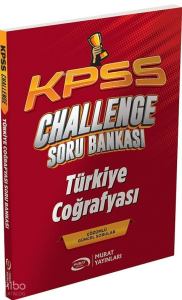 Murat Yayınları KPSS Türkiye Coğrafyası Challenge  Soru Bankası Çözümlü