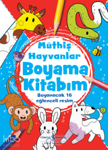 Müthiş Hayvanlar Boyama Kitabım