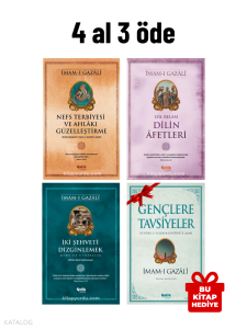 Nefs Terbiyesi - Dil Belası Dilin Afetleri - İki Şehveti Dizginlemek - Gençlere Tavsiyeler (Hediye)