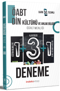 ÖABT Din Kültürü Öğretmenliği 5 Deneme Dijital Çözümlü