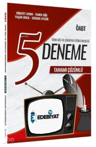 ÖABT Türk Dili Edebiyatı 5 Deneme Çözümlü