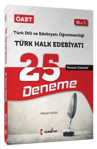 ÖABT Türk Dili Edebiyatı Türk Halk Edebiyatı 25 Deneme Çözümlü