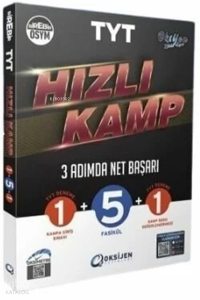 Oksijen Yayınları TYT Hızlı Kamp 3 Adımda Net Başarı