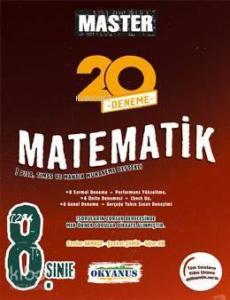 Okyanus Yayınları 8. Sınıf LGS Master Matematik 20 Deneme Okyanus Y