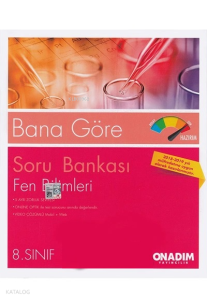 Onadım 8.Sınıf Bana Göre Soru Bankası Fen Bilimler