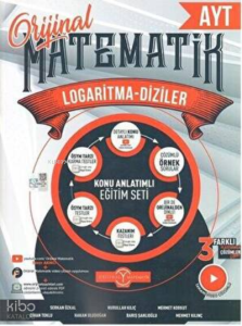 Orijinal Yayınları AYT Matematik Logaritma Diziler Konu Anlatımlı