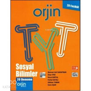 Orjin Tyt Sosyal Bilimler Denemeleri (20 Deneme)