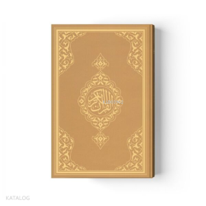 Orta Boy Kur'an-ı Kerim Yeni Cilt (Altın, Mühürlü)