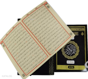 Otuz Cüz Mühürlü Kuran-ı Kerim (Pembe - Cami Boy - Deri Çantalı)