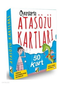 Oyunlarla Atasözü Kartları - 50 Kart