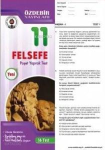 Özdebir 11.Sınıf Poşet Yaprak Test Felsefe