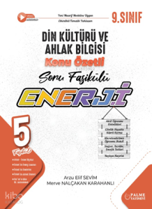 Palme 9. Sınıf Enerji Din Kültürü ve Ahlak Bilgisi Konu Özetli Soru Fasikülleri (5 Fasikül)