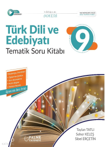 Palme Yayınevi 9. Sınıf Türk Dili Ve Edebiyatı Tematik Soru Kitabı