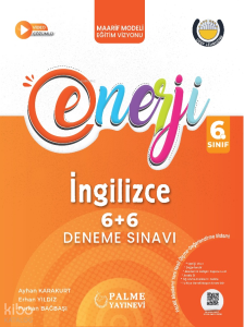 Palme Yayınları 6. Sınıf Enerji 6+6 İngilizce Deneme Sınavı