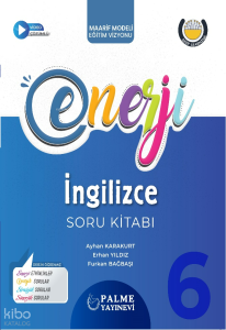 Palme Yayınları 6. Sınıf Enerji İngilizce Soru Kitabı