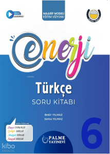 Palme Yayınları 6. Sınıf Enerji Türkçe Soru Kitabı