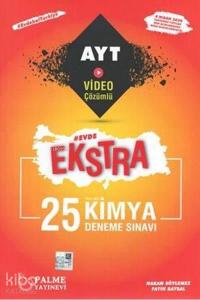 Palme Yayınları AYT Kimya Evde Ekstra 25 Deneme Sınavı 2020 Özel Palme