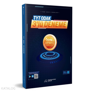 Paragrafın Şifresi Tyt Odak 3'Lü Deneme