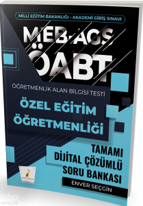Pelikan MEB-AGS ÖABT Özel Eğitim Öğretmenliği Tamamı Çözümlü Soru Bankası