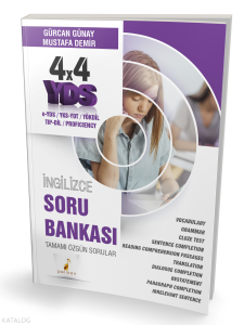 Pelikan Yayınevi 4x4 YDS İngilizce Soru Bankası