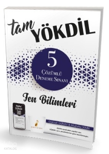 Pelikan Yayınevi Tam YÖKDİL Fen Bilimleri Dijital Çözümlü 5 Deneme Sınavı